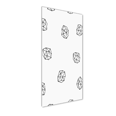 Plexiglasbilder vertikal Abstraktes Muster