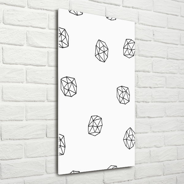 Plexiglasbilder vertikal Abstraktes Muster