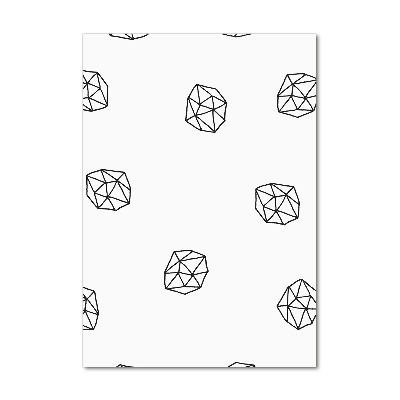 Plexiglasbilder vertikal Abstraktes Muster