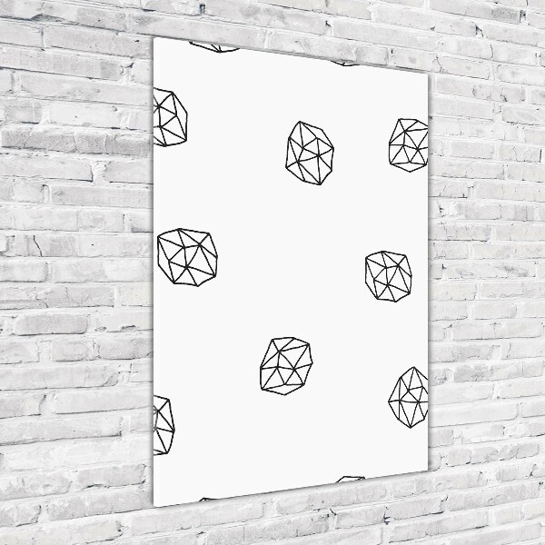 Plexiglasbilder vertikal Abstraktes Muster