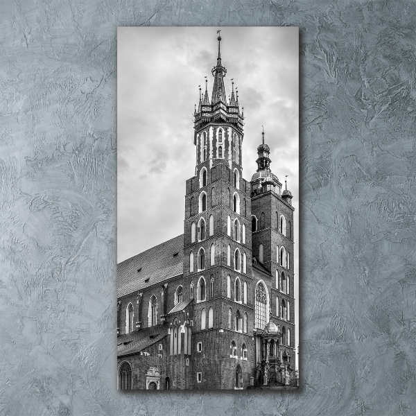 Acrylbild vertikal Krakau, Polen