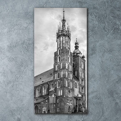 Acrylbild vertikal Krakau, Polen