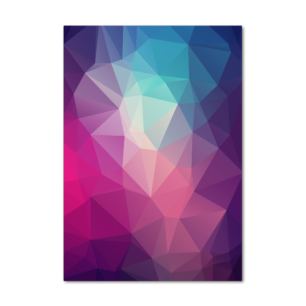 Acrylbild vertikal Abstrakter Hintergrund