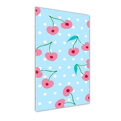 Plexiglasbilder vertikal Kirschen