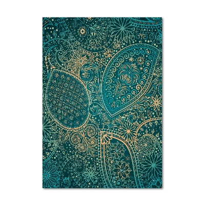 Bild auf Acrylglas vertikal Ornamente