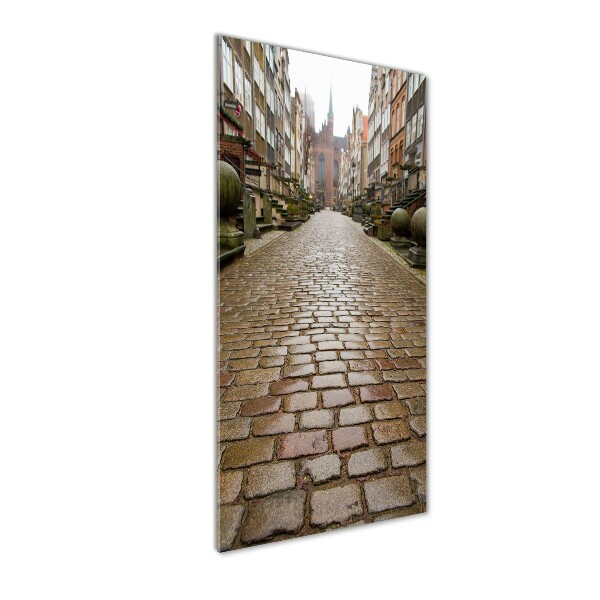 Acrylbild vertikal Danzig, Polen