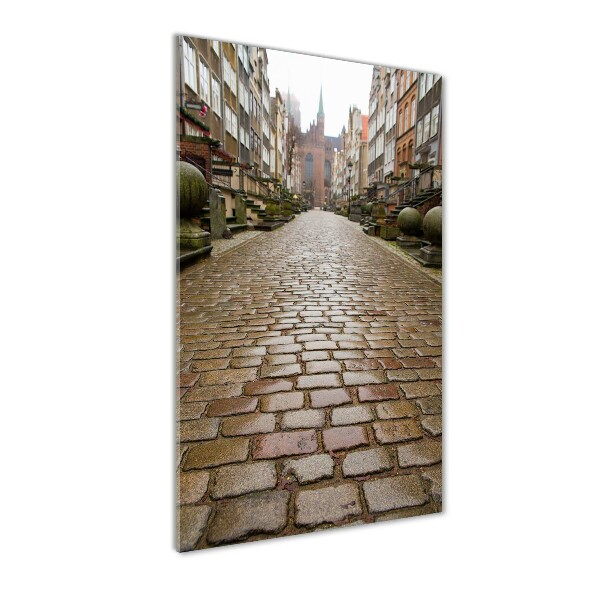 Acrylbild vertikal Danzig, Polen