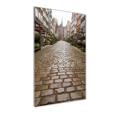 Acrylbild vertikal Danzig, Polen