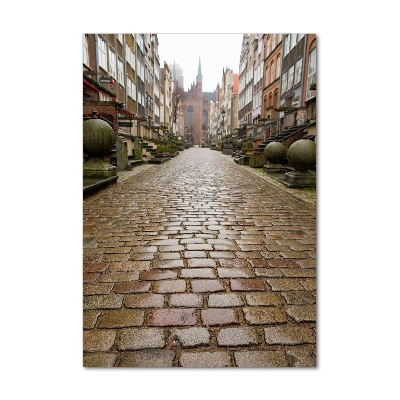 Acrylbild vertikal Danzig, Polen