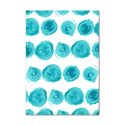 Bild auf Acrylglas vertikal Punkte