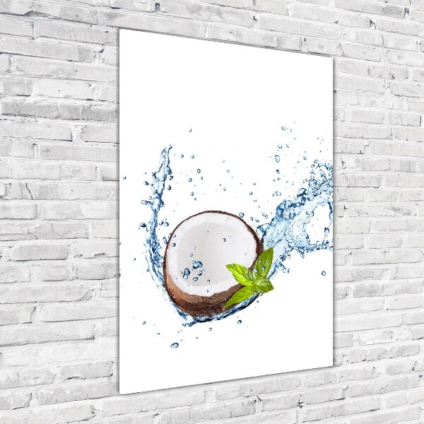 Plexiglasbilder vertikal Kokosnuss