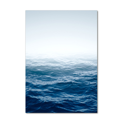 Acrylbild vertikal Meereswellen