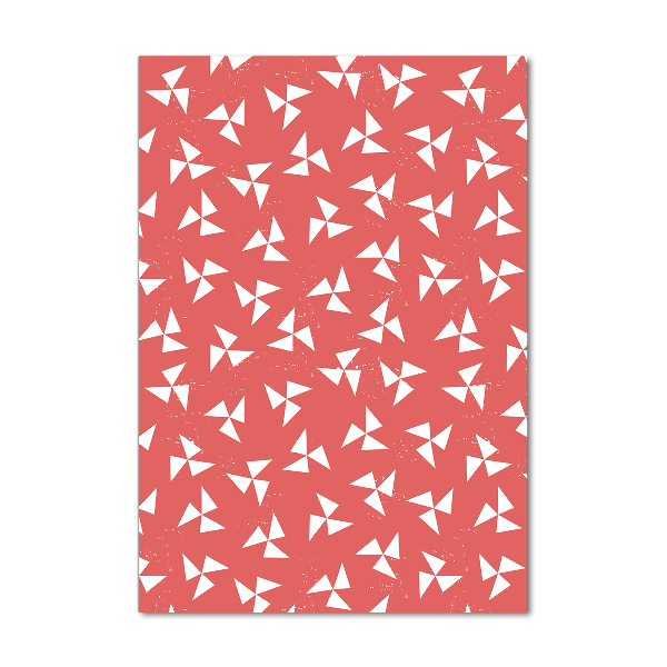 Modernes Acrylbild vertikal Geometrischer Hintergrund