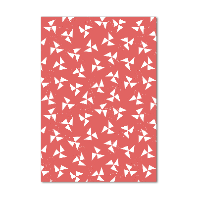 Modernes Acrylbild vertikal Geometrischer Hintergrund