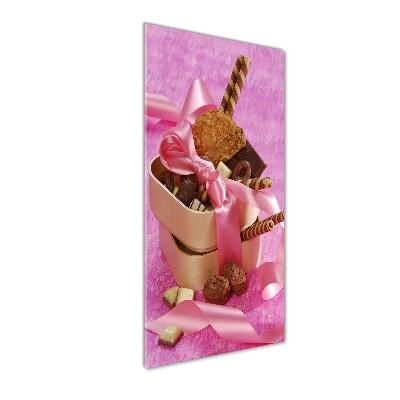 Acrylbild vertikal Süßigkeiten