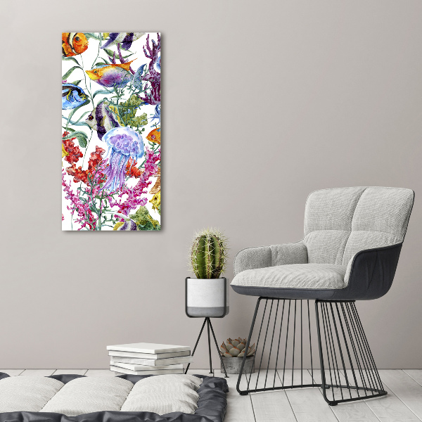 Plexiglasbilder vertikal Unterwasserwelt