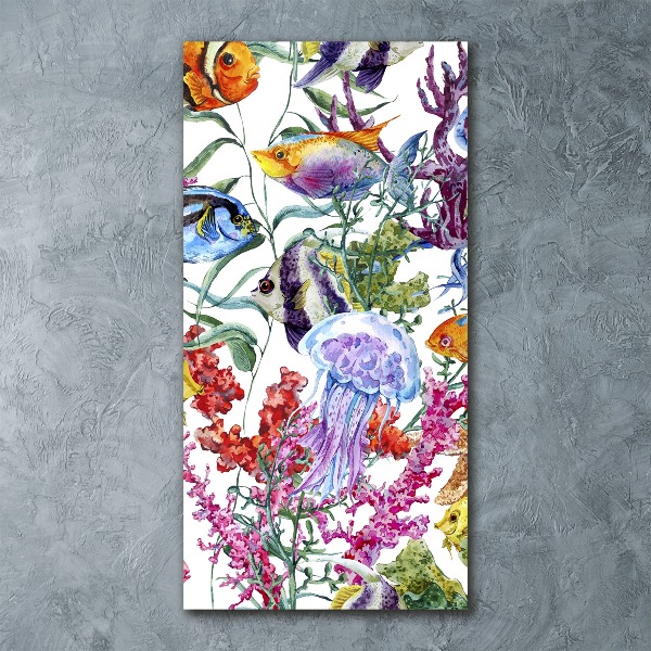 Plexiglasbilder vertikal Unterwasserwelt