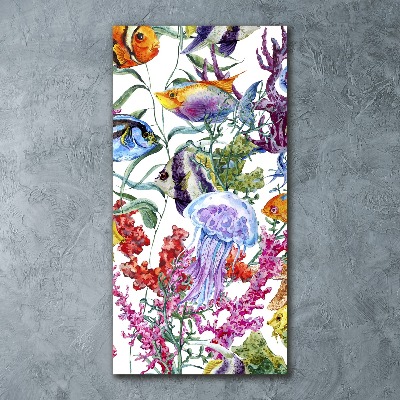 Plexiglasbilder vertikal Unterwasserwelt