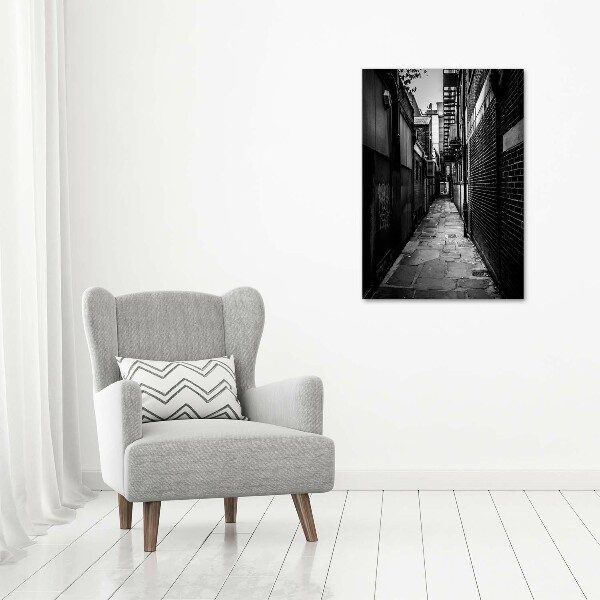 Acrylbild vertikal Stadtstraßen