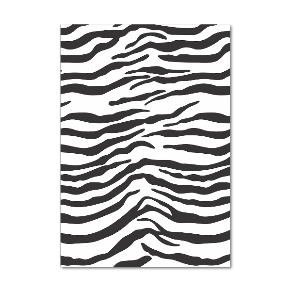 Plexiglasbilder vertikal Zebra-Hintergrund