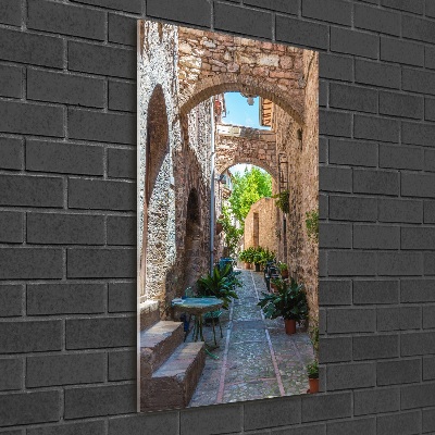 Plexiglasbilder vertikal Italienische Straßen