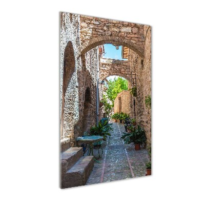 Plexiglasbilder vertikal Italienische Straßen
