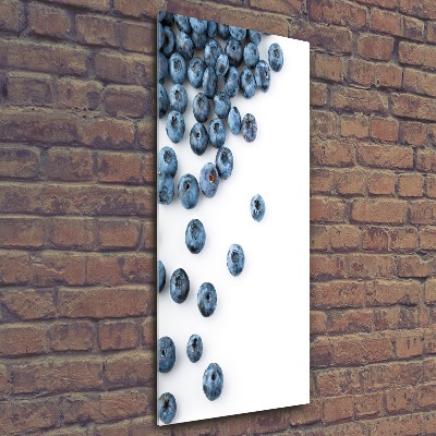 Modernes Acrylbild vertikal Beeren