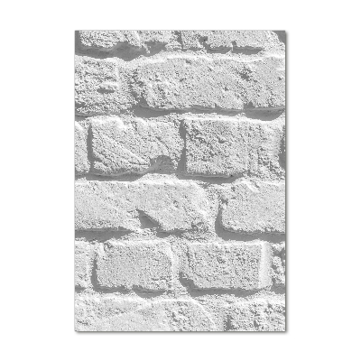 Plexiglasbilder vertikal Ziegelmauer