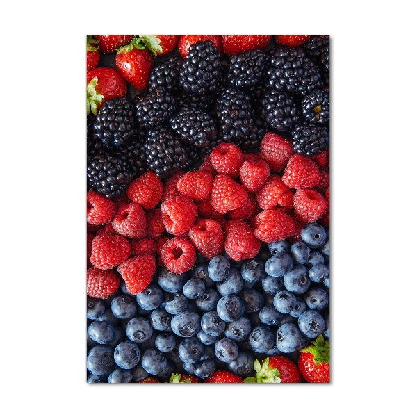 Bild auf Acrylglas vertikal Waldfrüchte