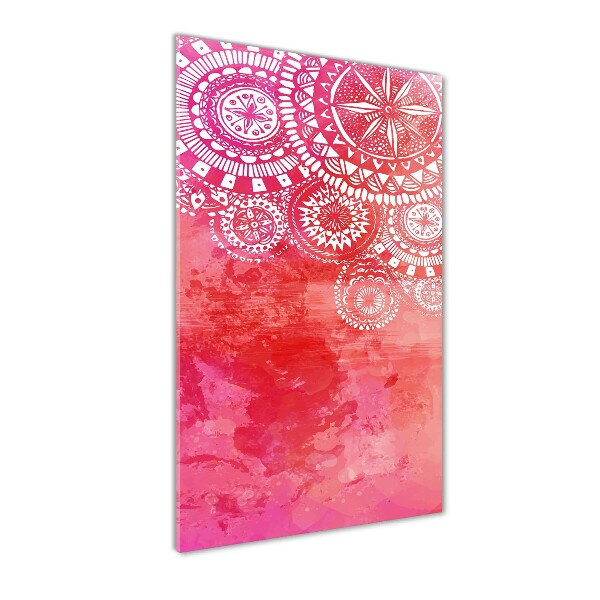 Bild auf Acrylglas vertikal Ornamente