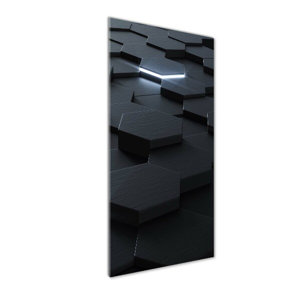 Plexiglasbilder vertikal Abstraktion