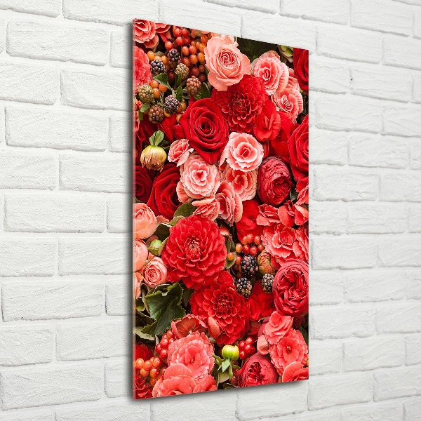 Bild auf Acrylglas vertikal Ein Blumenstrauß