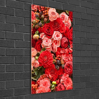 Bild auf Acrylglas vertikal Ein Blumenstrauß