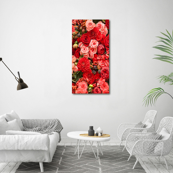 Bild auf Acrylglas vertikal Ein Blumenstrauß