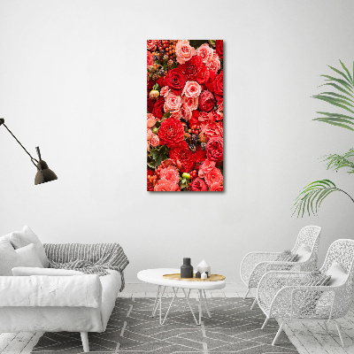 Bild auf Acrylglas vertikal Ein Blumenstrauß