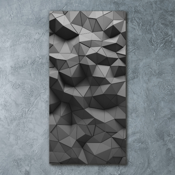 Plexiglasbilder vertikal Abstrakter 3D-Hintergrund