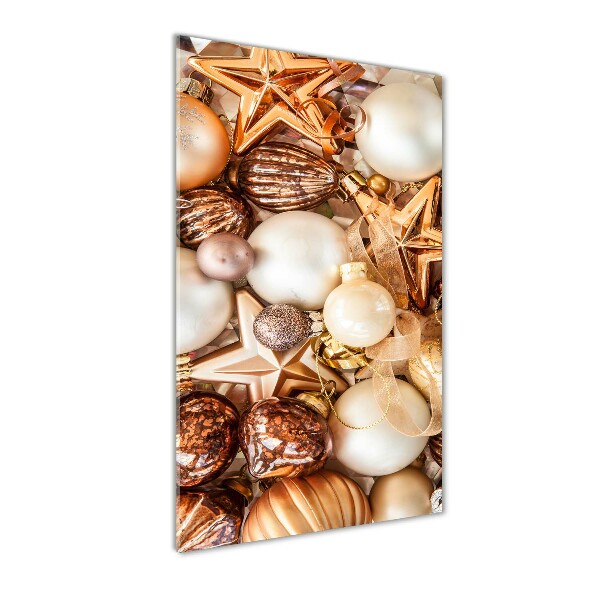 Plexiglasbilder vertikal Weihnachtsdekorationen