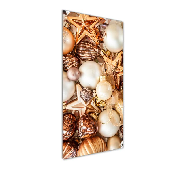 Plexiglasbilder vertikal Weihnachtsdekorationen