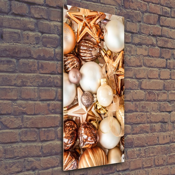 Plexiglasbilder vertikal Weihnachtsdekorationen