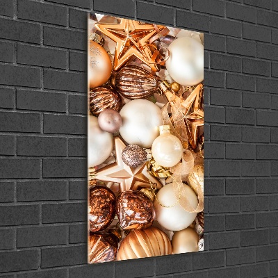 Plexiglasbilder vertikal Weihnachtsdekorationen