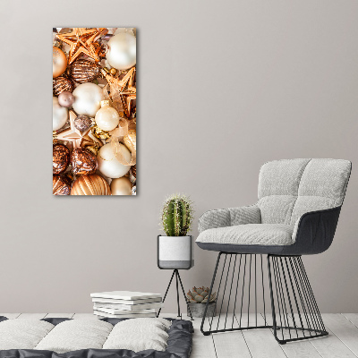 Plexiglasbilder vertikal Weihnachtsdekorationen