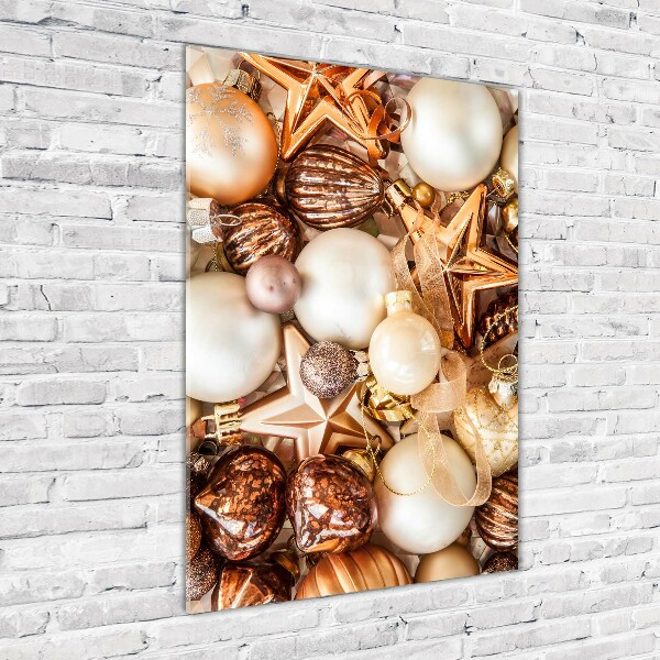 Plexiglasbilder vertikal Weihnachtsdekorationen