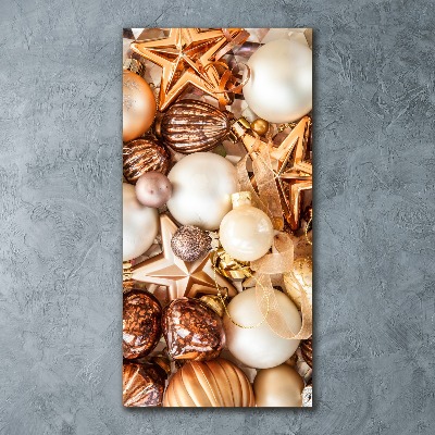 Plexiglasbilder vertikal Weihnachtsdekorationen