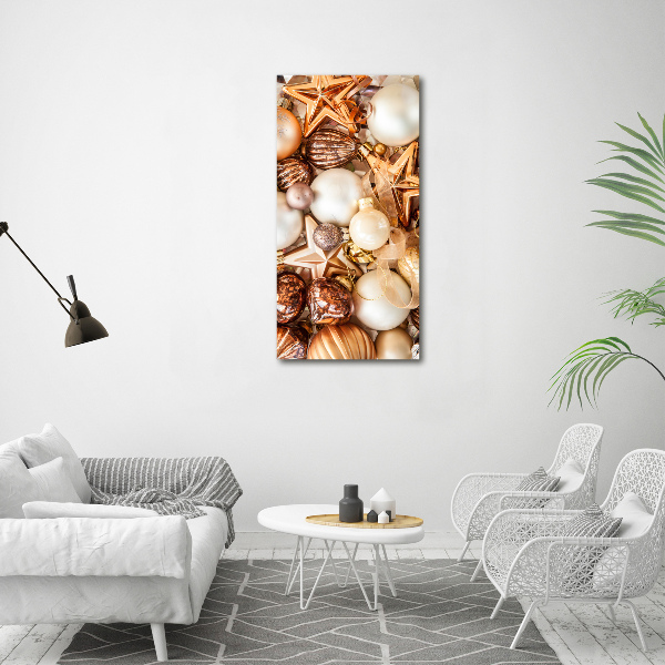 Plexiglasbilder vertikal Weihnachtsdekorationen