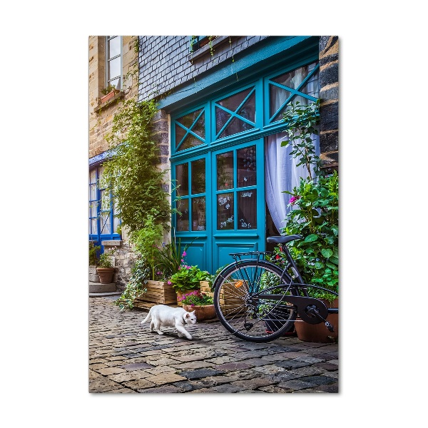 Plexiglasbilder vertikal Eine charmante Straße