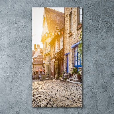 Plexiglasbilder vertikal Eine charmante Straße