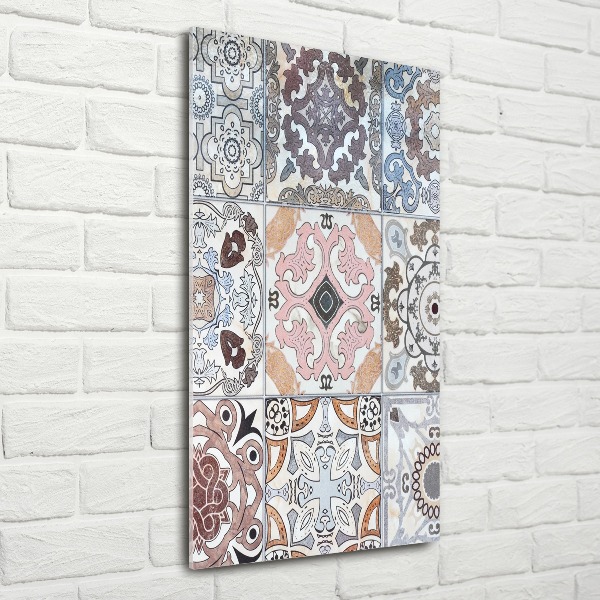 Acrylbild vertikal Keramikfliesen