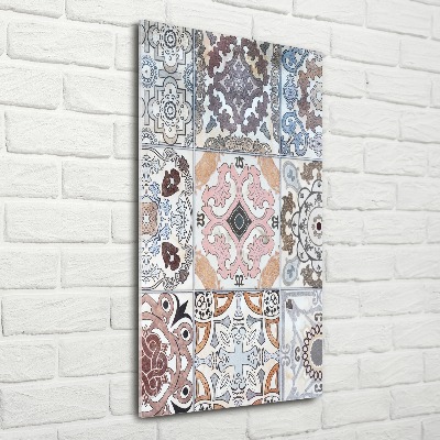 Acrylbild vertikal Keramikfliesen
