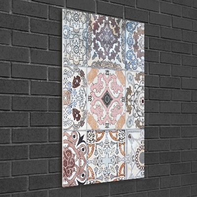Acrylbild vertikal Keramikfliesen