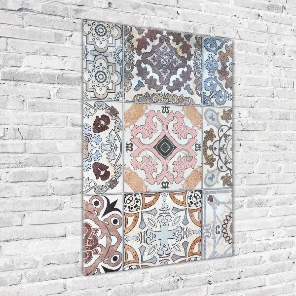 Acrylbild vertikal Keramikfliesen